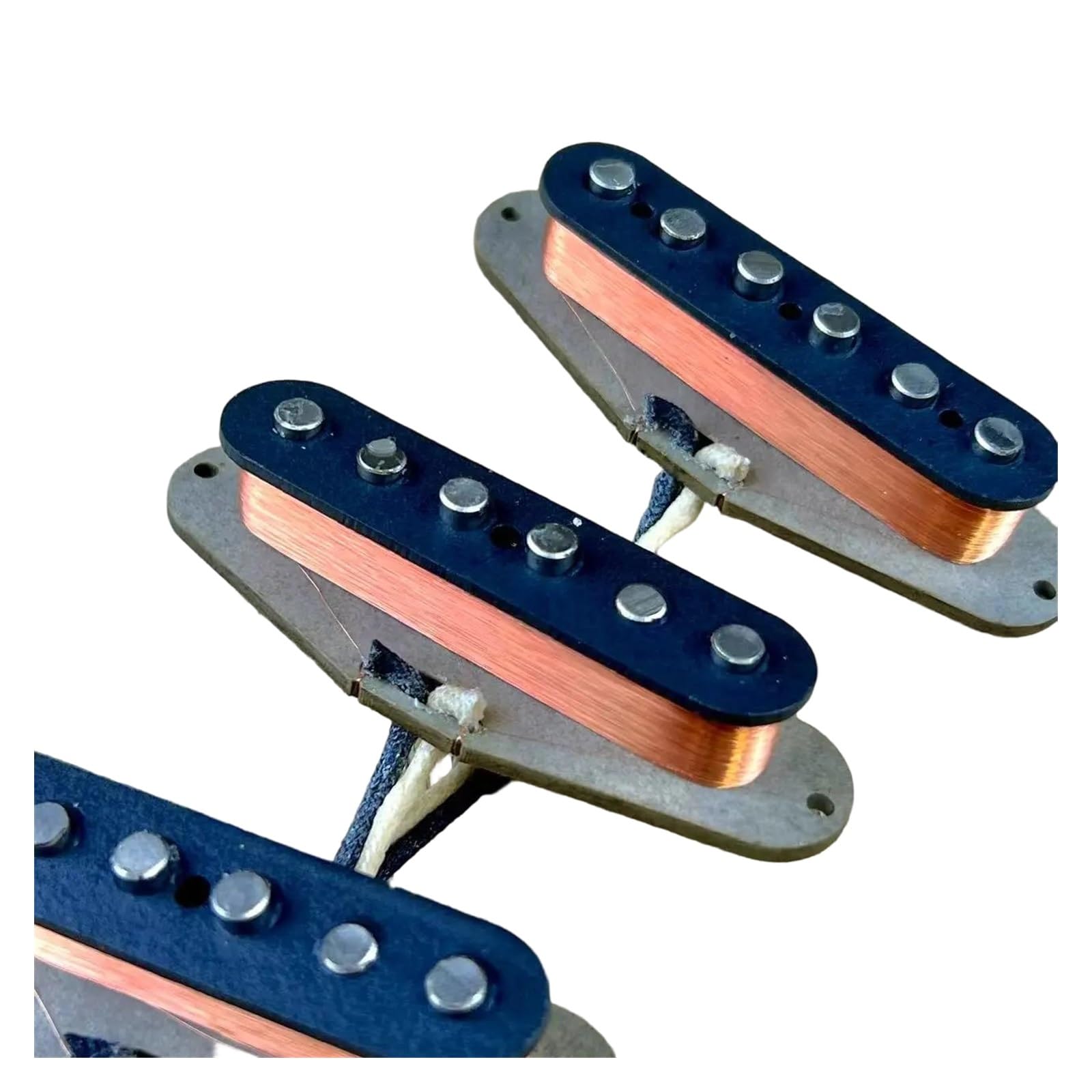 Zubehör Für Tonabnehmer Von Akustikgitarren Retro Single Coil Tonabnehmer Set Mit Handgewickelten Magneten Geeignet Für Akustikgitarren