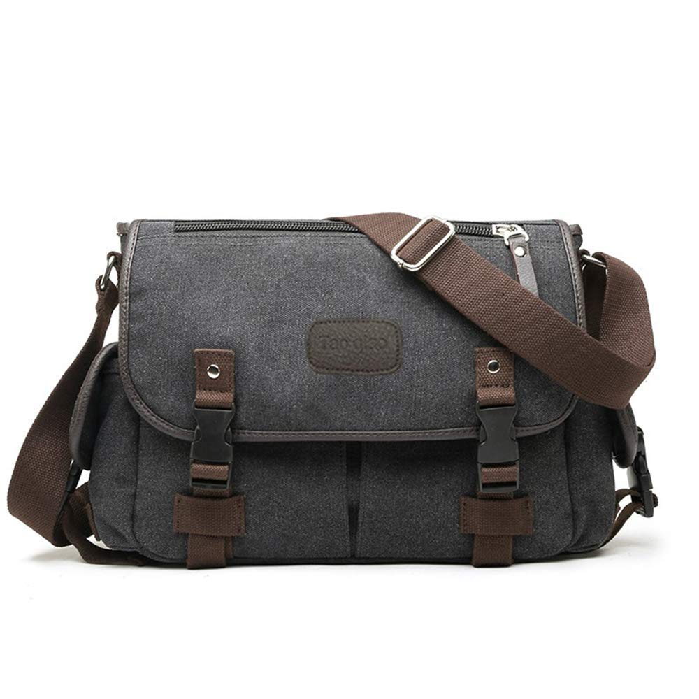 Taoqiao Digital Baby Big Vintage Canvas Messenger Bag Book Laptop Shoulder School Ladys Women Men New