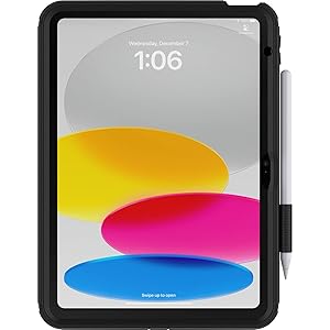 OtterBox Defender for Business W/EDU Stand for iPad 10th Gen (ONLY) - Black (Non-Retail Packaging)