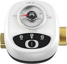 WiFi Water Valve, Automatic Switch Smart Ball Valve IP65 Waterproof IP65 Wireless Remote Control APP Compatible with Alexa Google Assistant and Health for