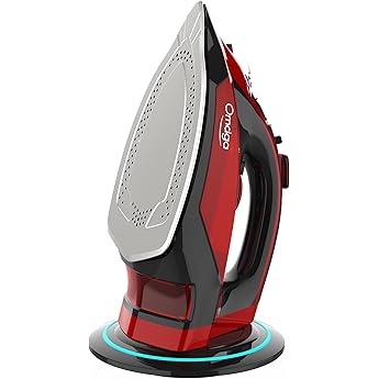 Panasonic NI-WL600 Cordless Steam/Dry Iron, 1500W Wide Stainless Steel Plate, Silver/Black