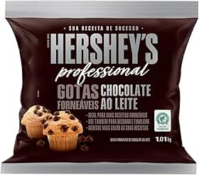 Gotas Forneáveis Chocolate ao Leite Hershey'S Professional - 1,01Kg