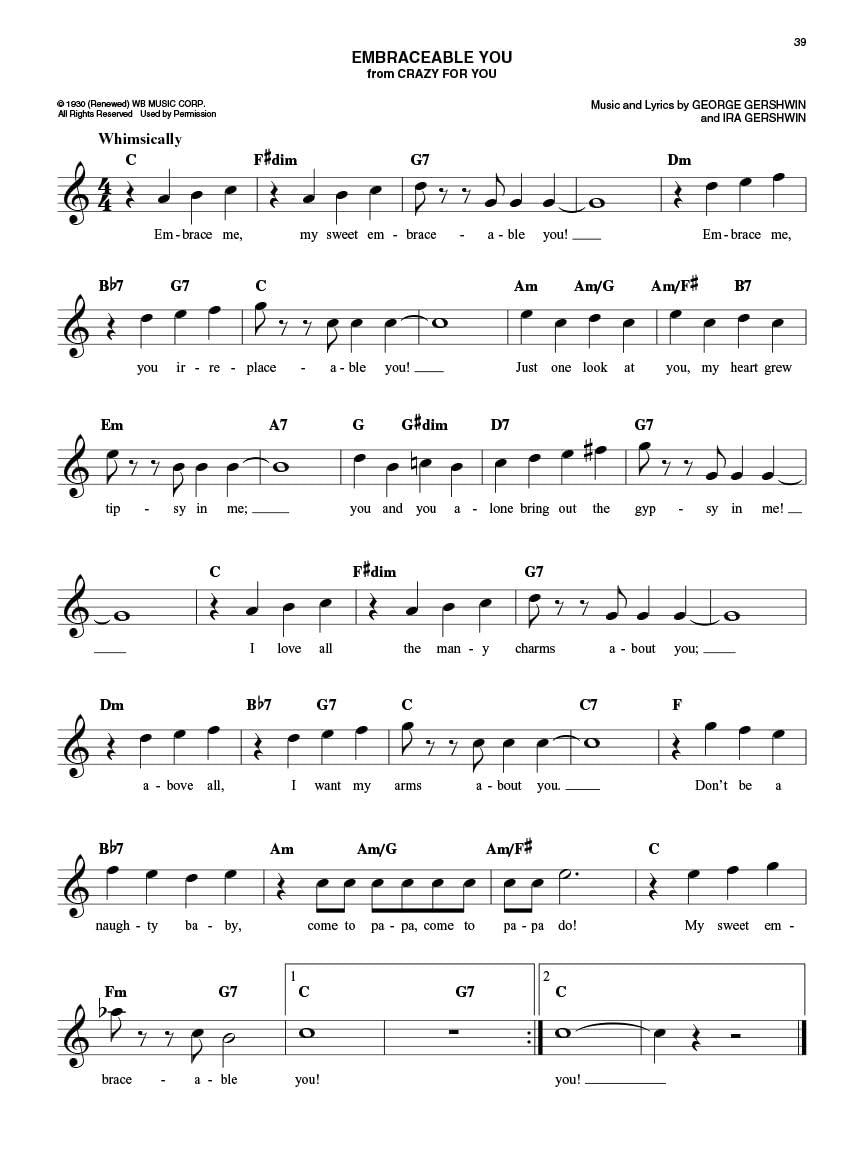 The easy love songs fake book: Melody, Lyrics & Simplified Chords in the Key of C