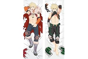My Hero Academia Bakugou Katsuki BNHA Body Pillow Case