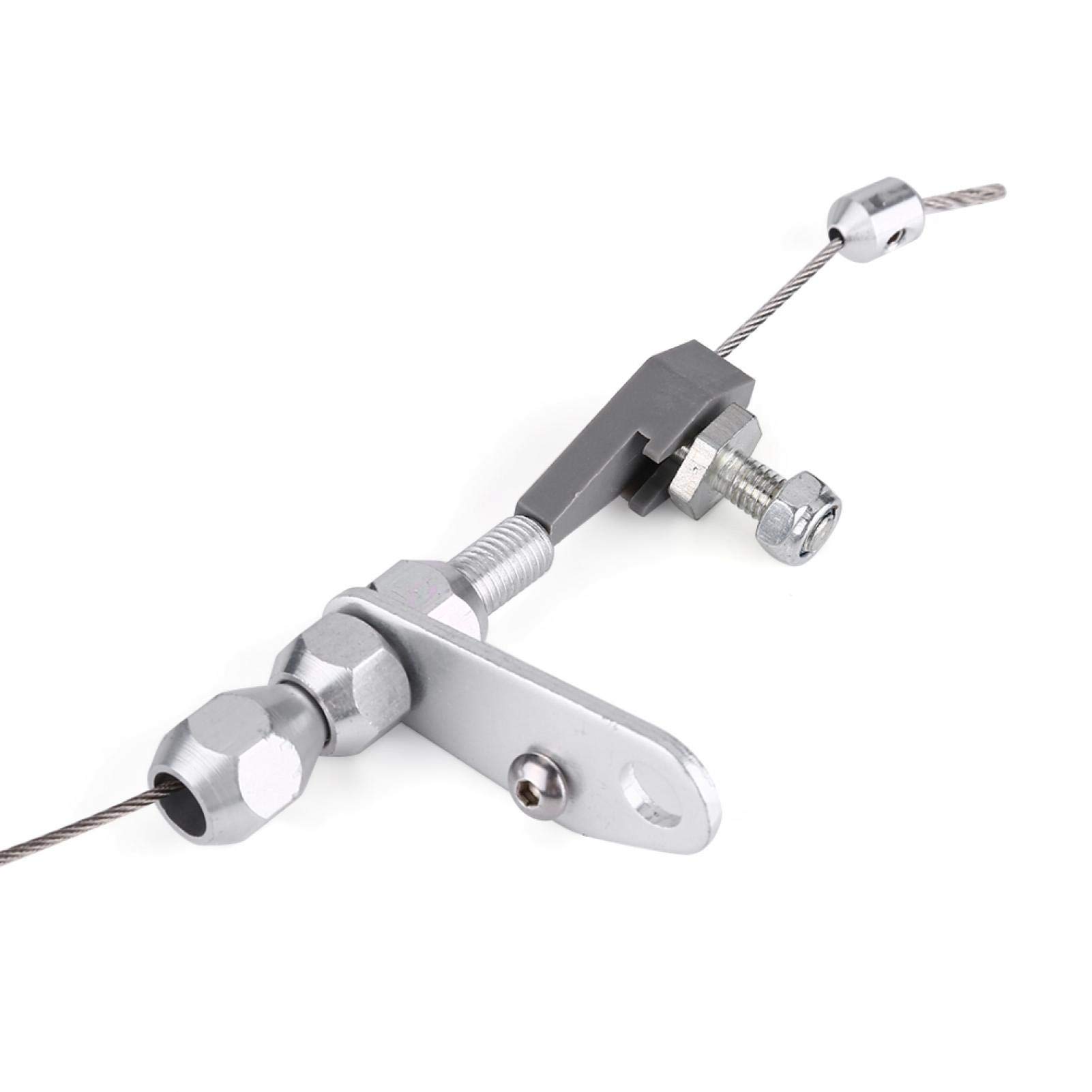 Kabel Aramox Kickdown, Pleciony Kabel ze Stali Nierdzewnej Down Transmisja Detent Kickdown Silver dla C6