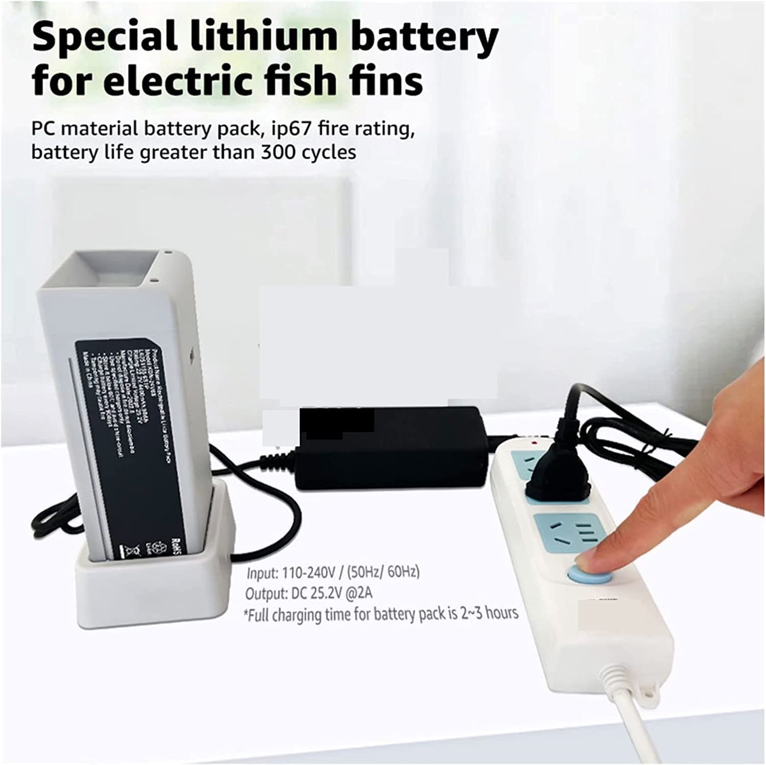 Amazon.co.jp: 水中サーフボードモーター、24V電動サーフィンフィン