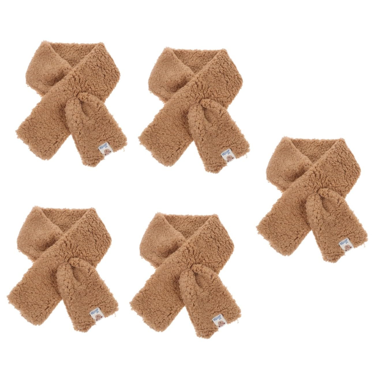 5St Schal weihnachten weihnachsgeschenk weihnsgeschenke weihachtsgeschenk Winteraccessoire weihnachtsgeschenke für kollegen Winterreisen warme Handschuhe Plüsch Khaki