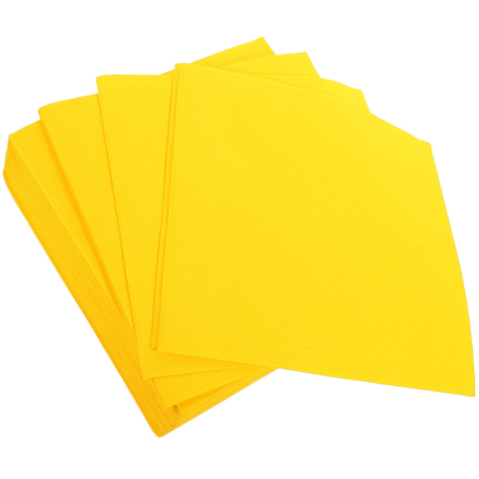 FOMIYES Lot de 50 Serviettes de Table en Papier Jaune, Design Épaissi et Doux Peau, pour Dîners et Banquets Élégants