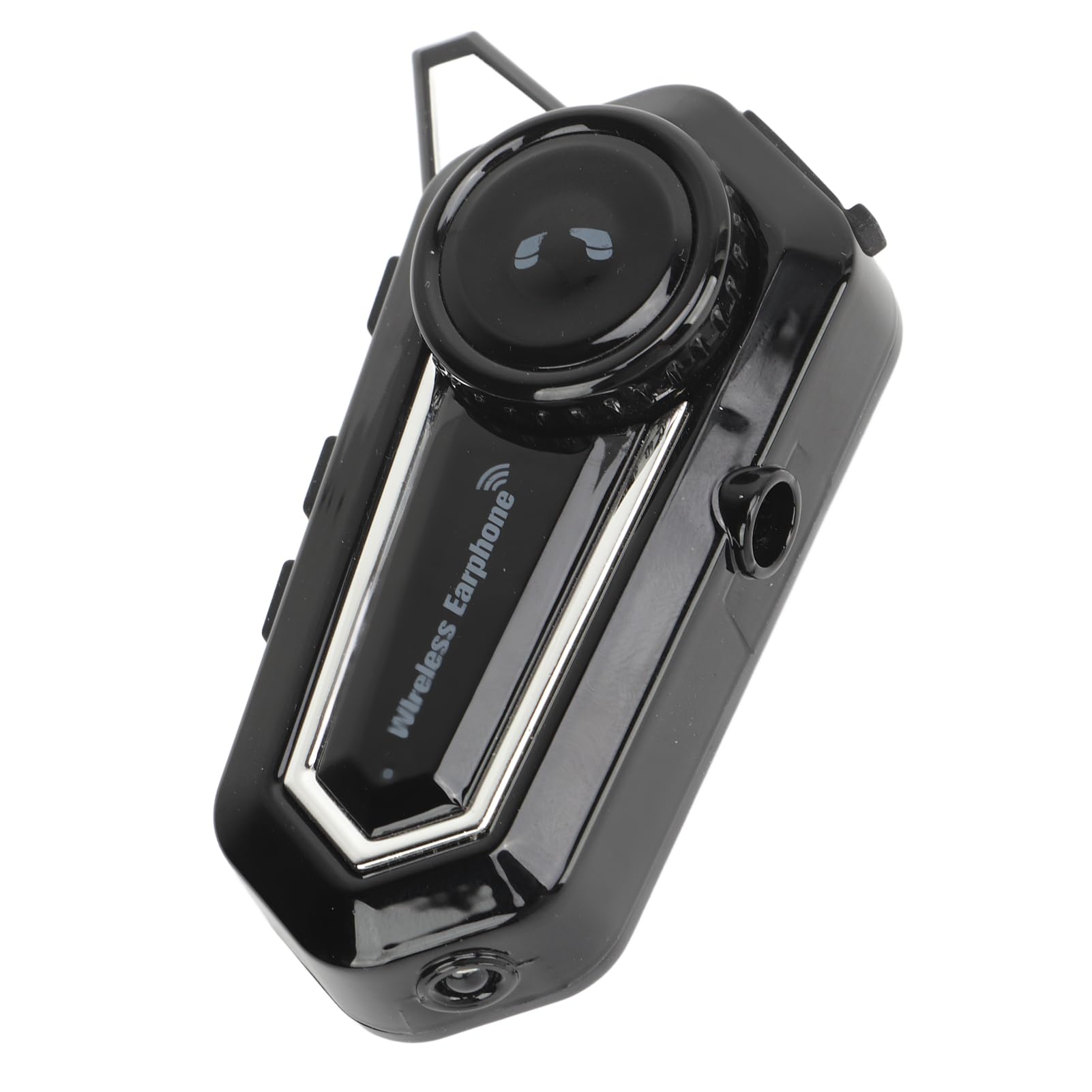 CHICIRIS Auricolare per Casco Bluetooth, Cuffia per Moto Wireless Impermeabile con Chiamate in Vivavoce, Ricarica di Tipo C per Bici Elettrica