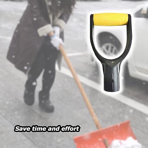 Miniatura 6 de Bettomshin 2 mangos de agarre de pala tipo D, 1-14 pulgadas de diámetro interior (32 mm) de repuesto de PVC, mango de agarre Darwins, brazo de