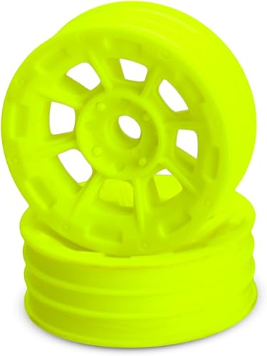 J Concepts Hazrad 1.9 RC10 Rueda Delantera Amarillo (2) JCO3358Y