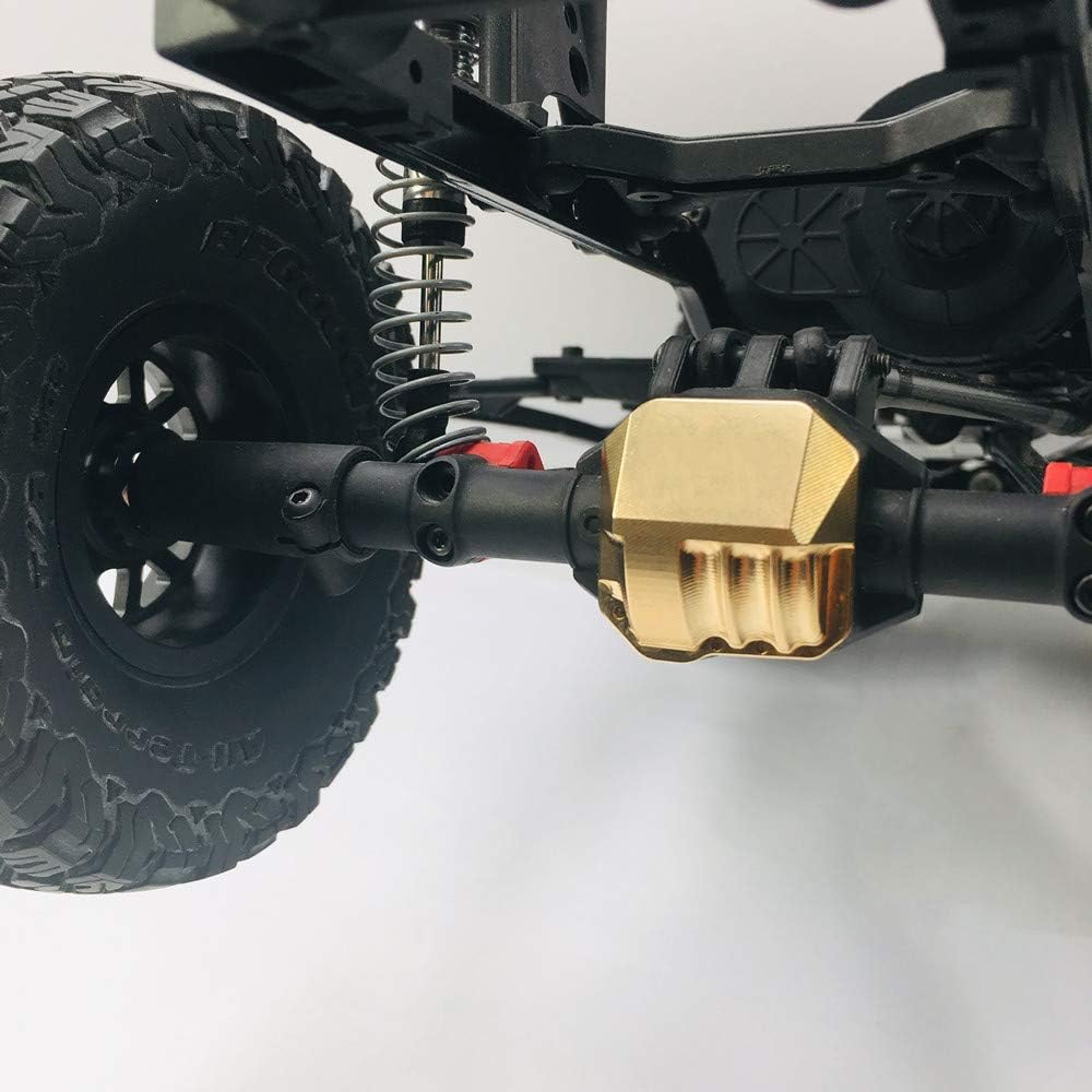KYX Racing CNC Brass Differential Cover Upgrades Parts Accessories for 1/10 RC Crawler Car Axial SCX10 II 90046 UMG10