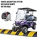 DigSwift Electric Golf Cart with Battery, Intelligent Charging for 12 Hours Can Travel Up to 50 Miles, Spring Damping, Equipped with Reversing Image, Colorful Delivery, US Inventory