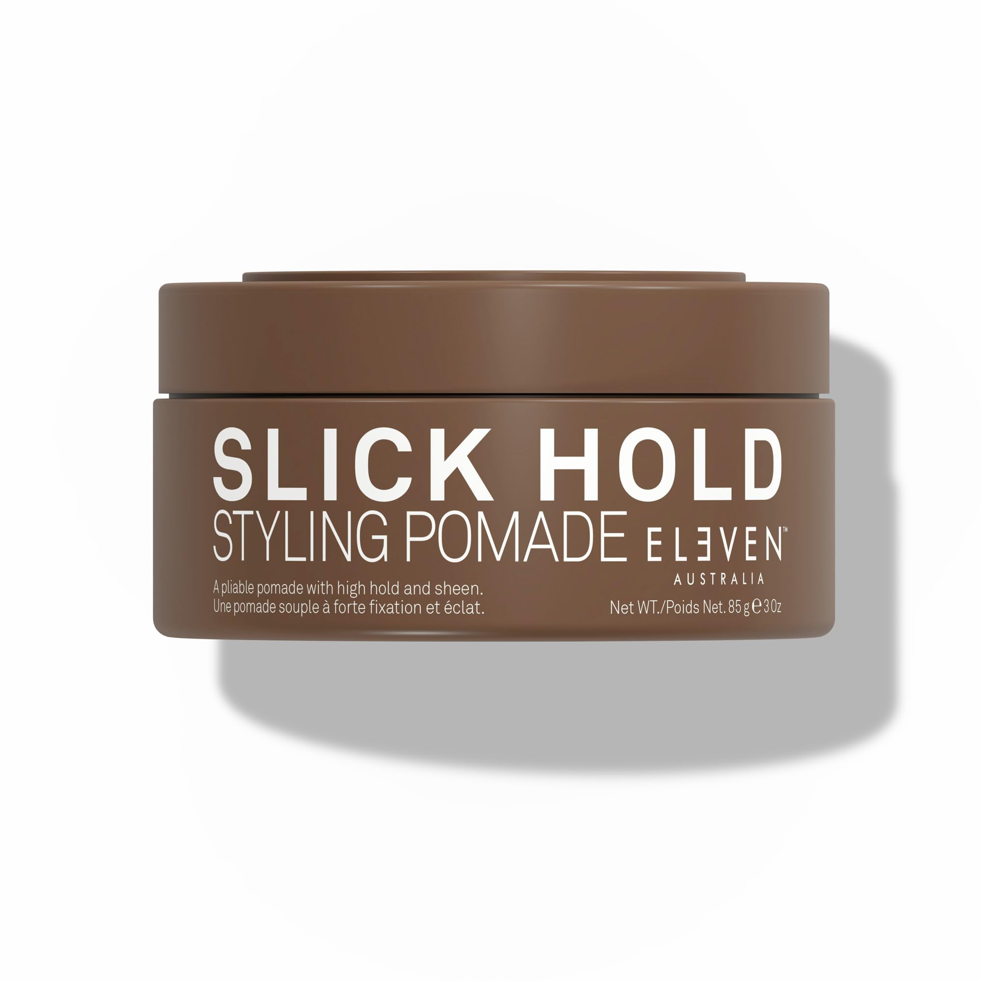 ELEVEN AUSTRALIA Slick Hold Styling Pomade | Das Must-Have-Produkt für alle, die einen nassen oder hochglänzenden Look suchen - 85g