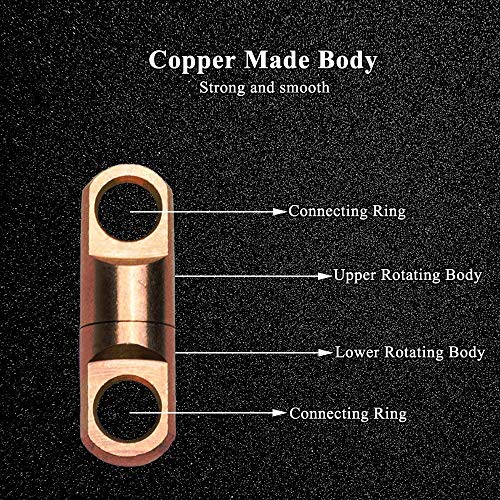 9Tong 10pcs 200lbs High Strength Copper Fishing Swivels for Saltwater & Freshwater Fishing, Bronze, Size3.5 (200lb) 10 pcs - Image 2