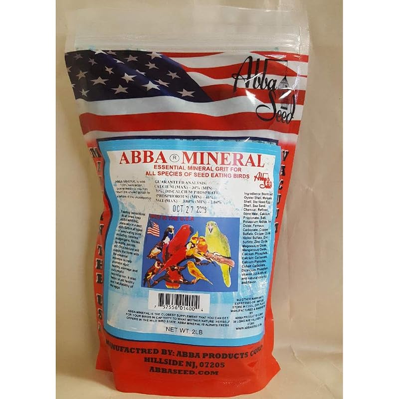 Granulado Mineral para Aves ABBA SEED com Sabor de Ovo 908 g