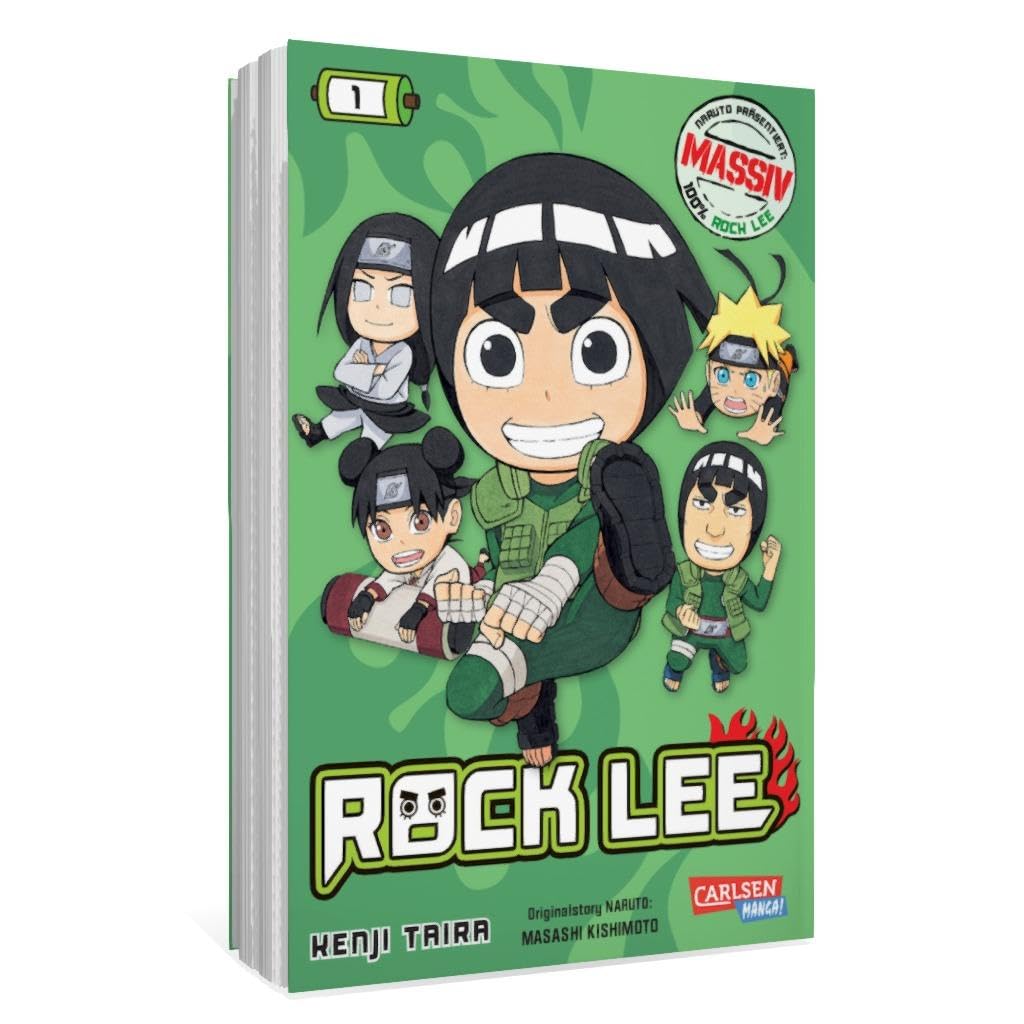 Rock Lee Massiv 1: Der NARUTO-Spin-off als Massiv-Ausgabe | NARUTO MASSIV der Bestseller-Garant und Welterfolg präsentiert ROCK LEE MASSIV.