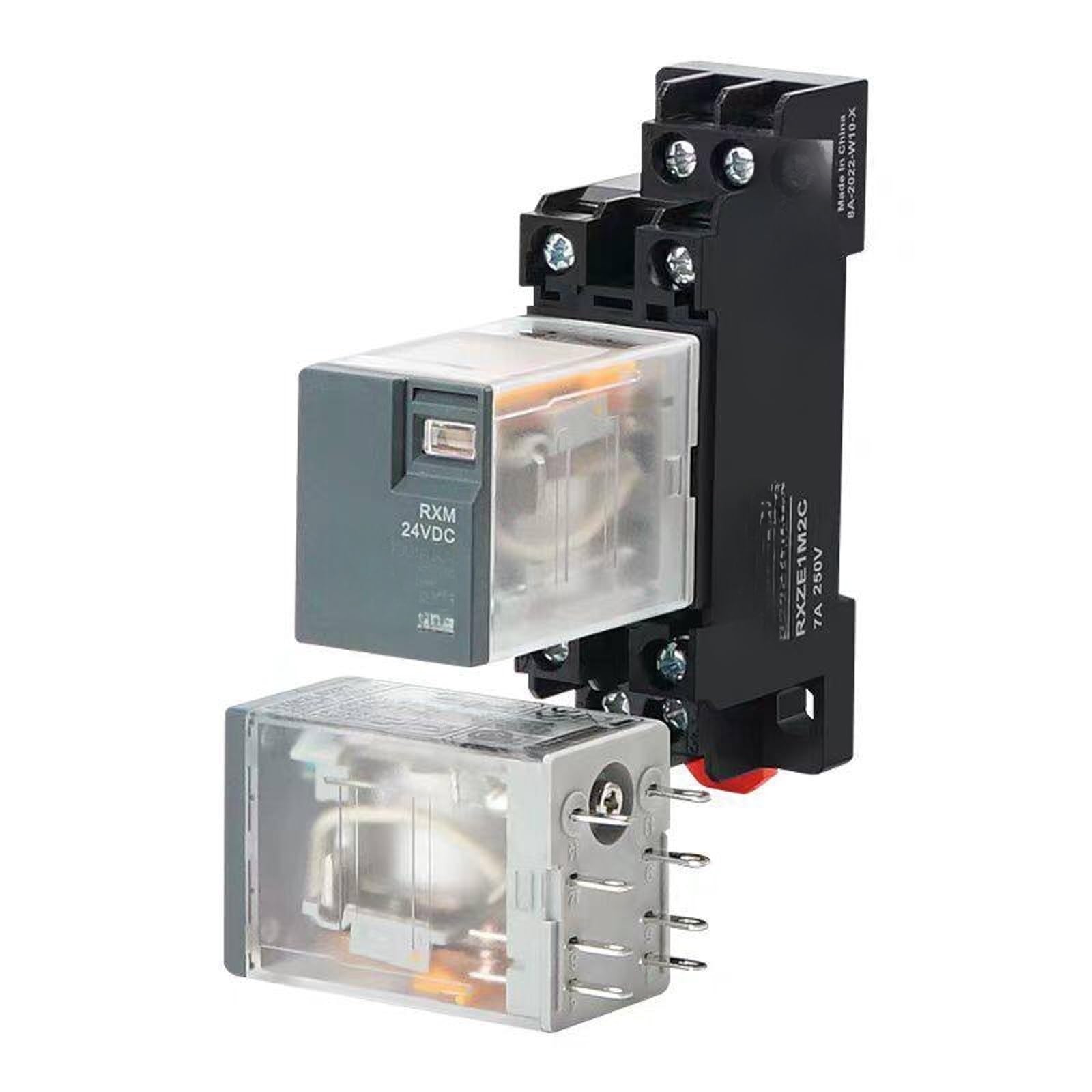 Relé RXM2LB2BD RXM4AB2P7 24V 220V 12V(RXM2AB2B7 8-pin AC24V 12A with base)