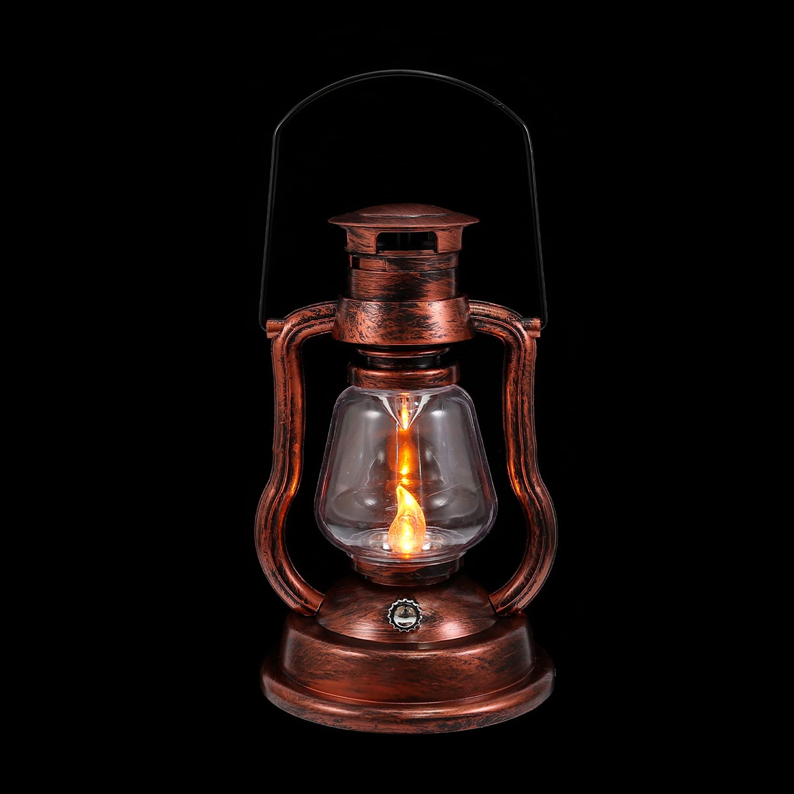GLEAVI 1Pc Creative Retro Kerosene Lamp Decorative Vintage Lantern for Home Bar and Garden Lighting Festive Atmosphere Night Light Antique Design Batteries Not