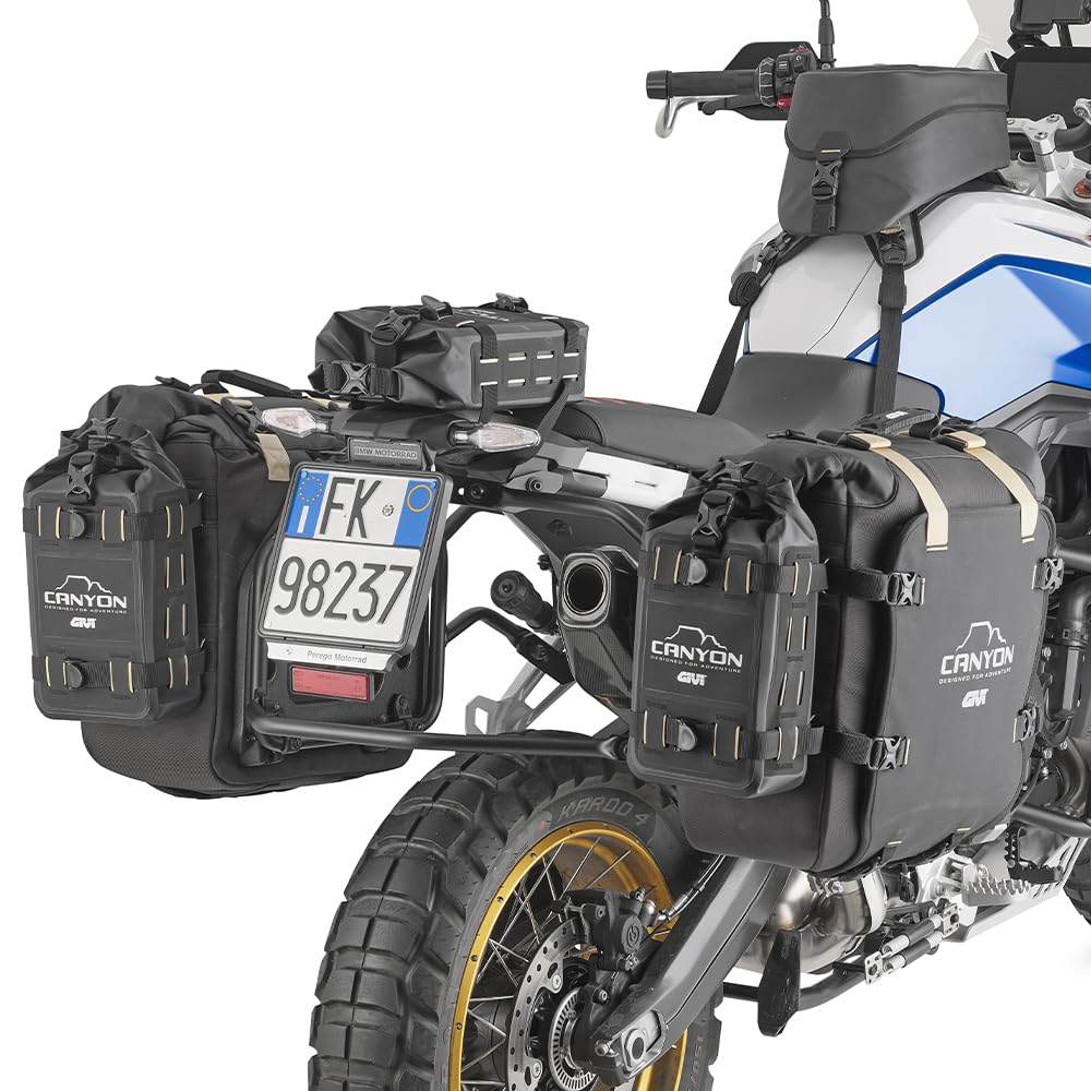 Givi Canyon wasserdichte Pack- und Motortasche (Schwarz)