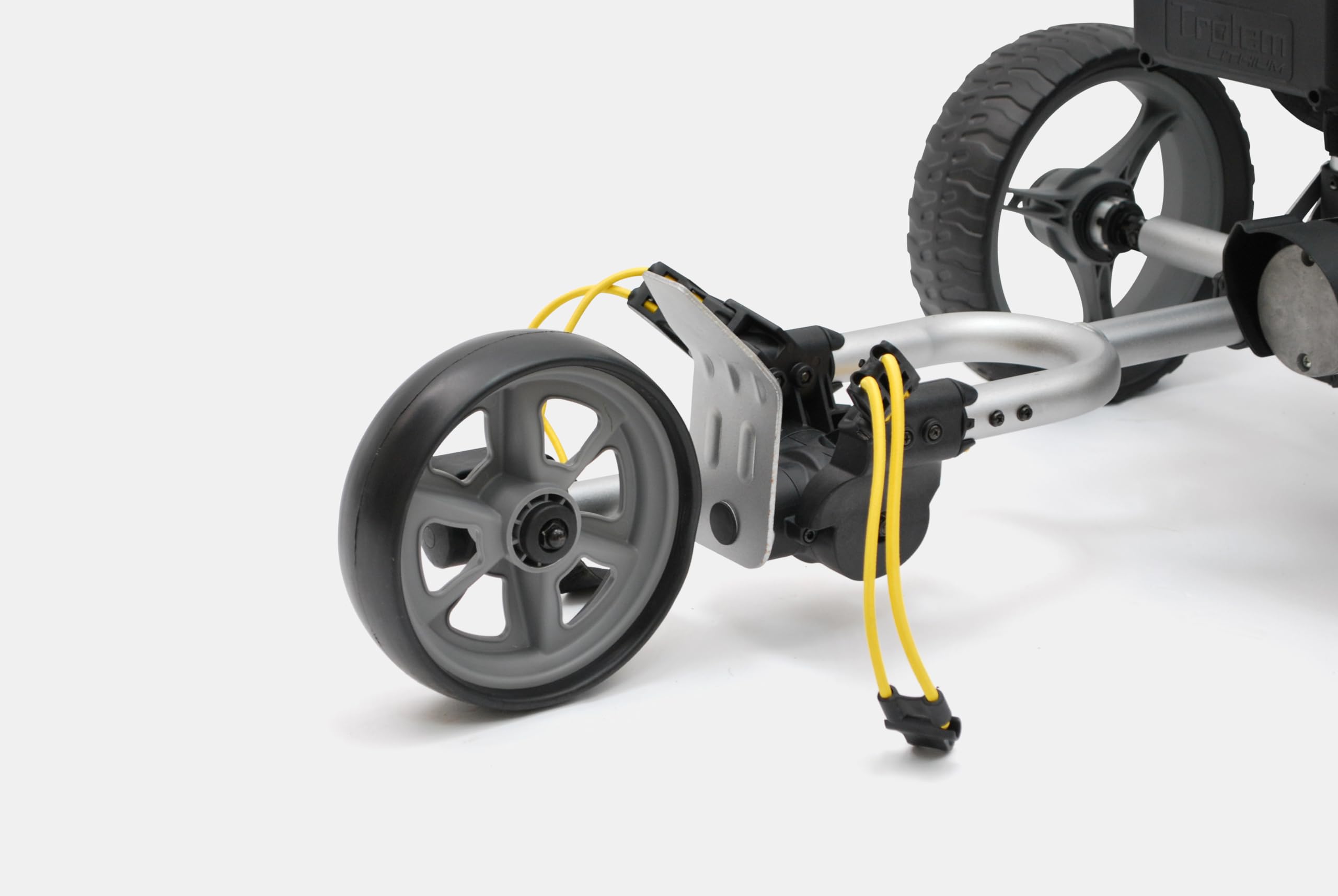 Trolem - eFALL CAN Brake Elektro Golf Trolley - Golftrolley Elektrisch - 3-Rad-Golfwagen Klappbar - Mit Elektromotor, Bremse & Lithium Akku - 27 Loch - Golf Cart für Golftasche-Transport