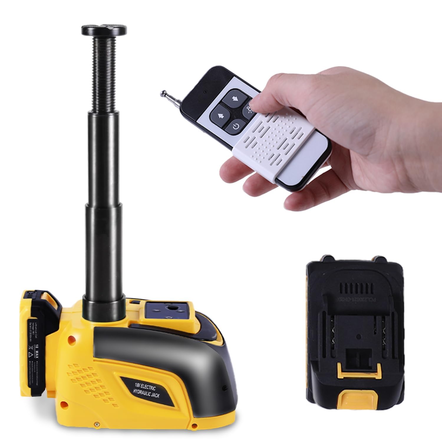 STANDTALL Electric Car Jack Hydraulic Cordless Remote Control
