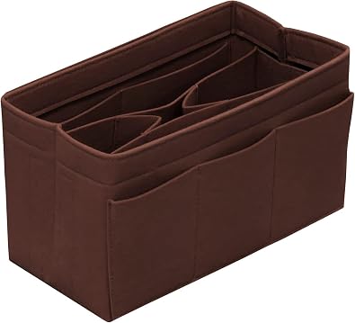 Purse Organizer Insert Felt Bag Organizer Handbag Organizer Insert for Tote LV Speedy Neverfull Longchamp