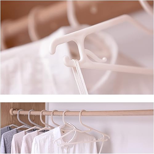 Miniatura 8 de Perchas para bebés recién nacidos, 10 perchas de plástico para ropa de bebé, perchas antideslizantes ultrafinas para niños, perchas para ropa para