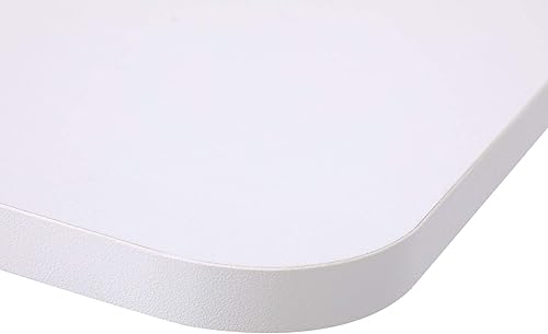 Miniatura 6 de Escritorio plegable simple para computadora, color blanco, ahorra espacio, ecológico, resistente, versátil, fácil de instalar, ideal para