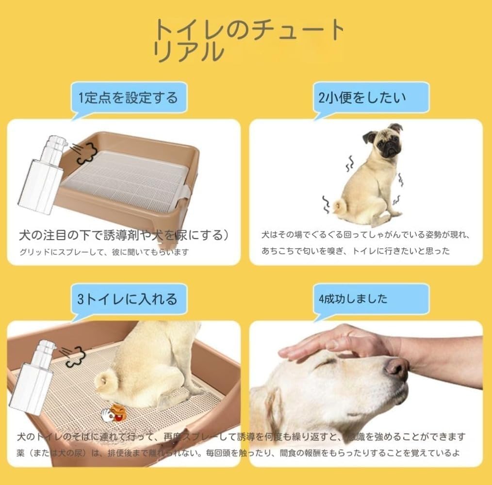 Dog」トイレトレー - extail (エクステイル) おしゃれで丈夫な犬猫用の