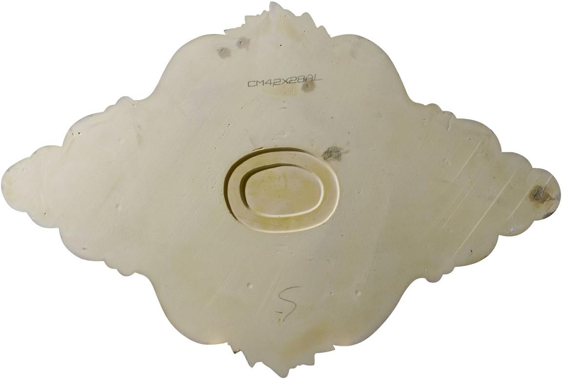 42 3/4"W x 28 7/8"H x 1"P Ashford Ceiling Medallion