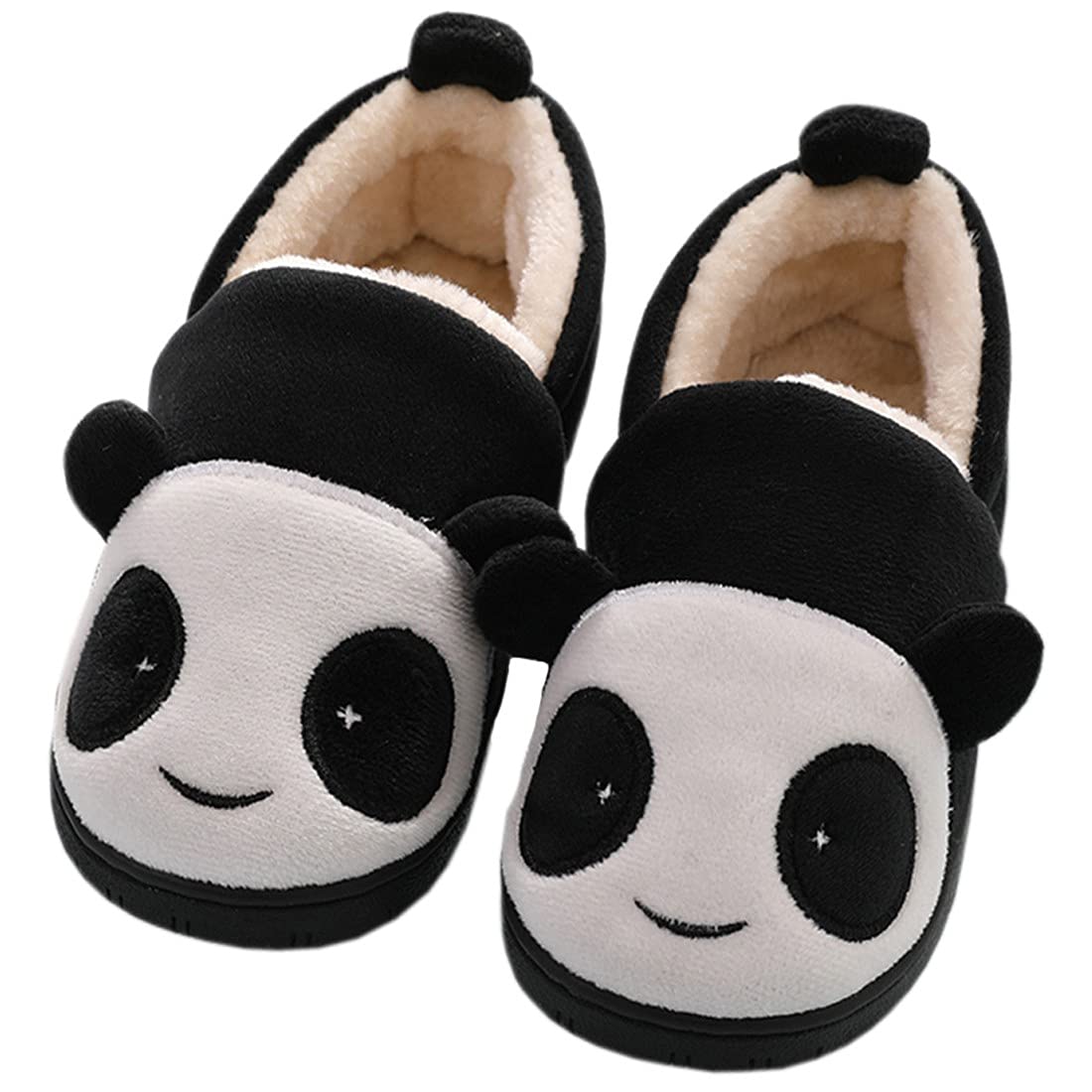 KVbabby Pantofole Bambino Invernali Pantofole Ragazze Ciabatte Bambine Warm Scarpe di Cotone Antiscivolo Interne Slipper Donne Panda Comode