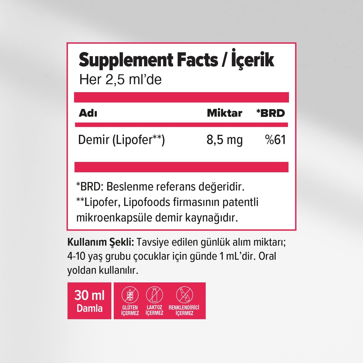 Orzax Ocean-Microfer Damla 30 ml