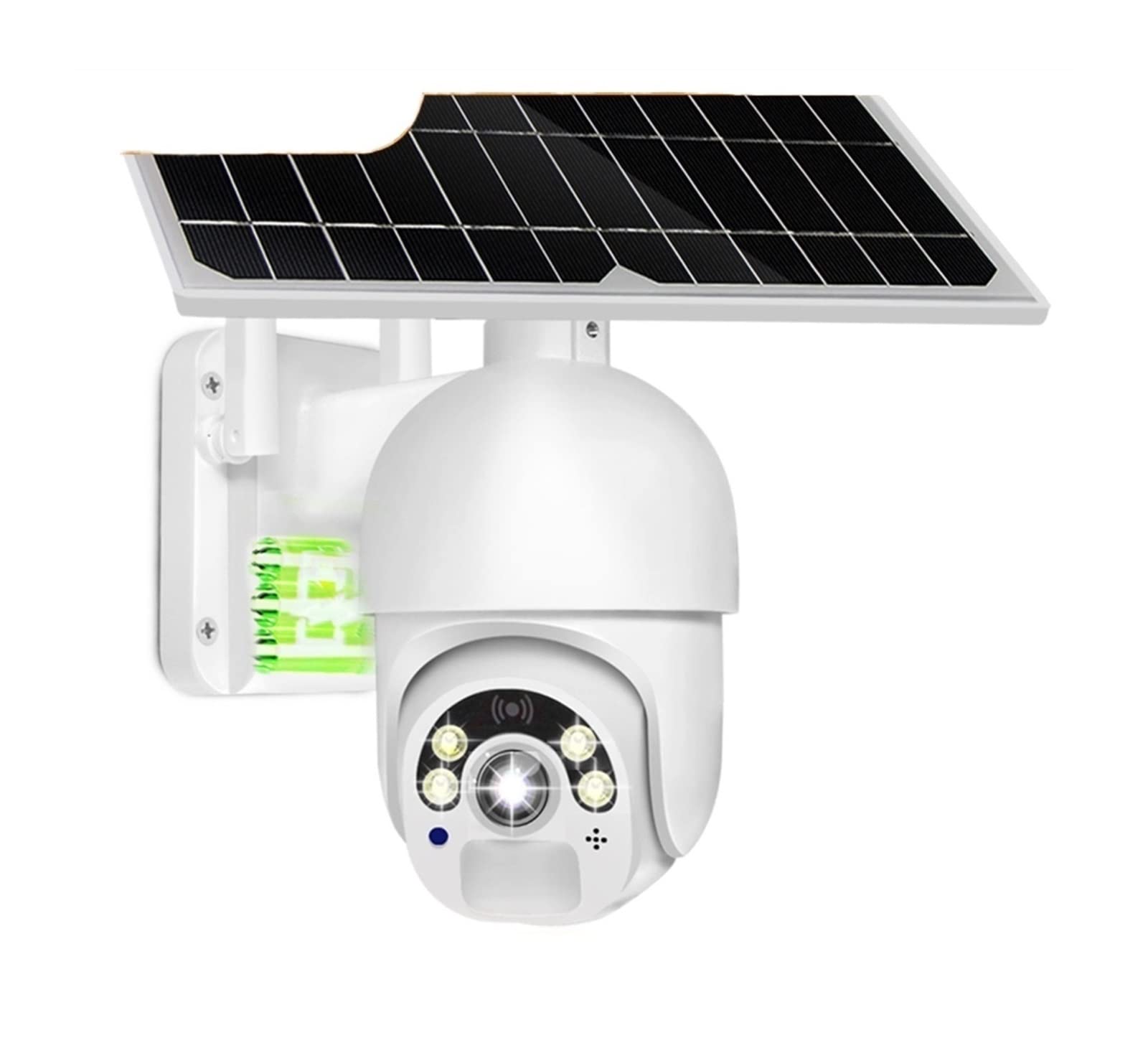 Caméras de sécurité, Caméra extérieure 3G 4G Batterie intégrée 1080P caméra IP de sécurité sans Fil Solaire PIR Surveillance dôme Vitesse Mouvement Humain(4G x Battery x 64G)