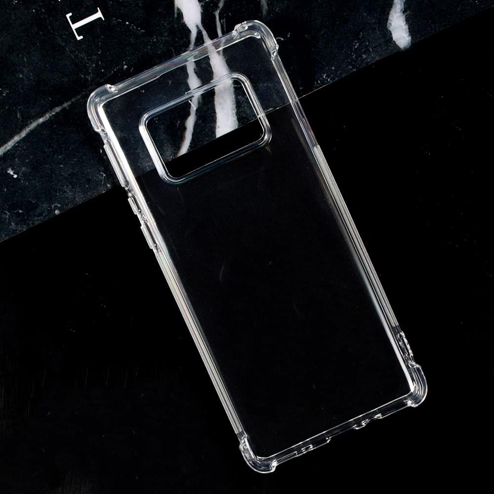 Sharp Aquos R6 SH51B Case, Soft TPU Back Cover Shockproof Silicone Bumper AntiFingerprints FullBody Protective Case Cover for Sharp Aquos R6 SH51B Transparent