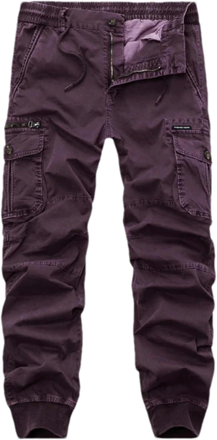 Men's Tactical Cargo Pants Men Combat Army Pants Cotton Multi Pockets Stretch Man Casual Trouser