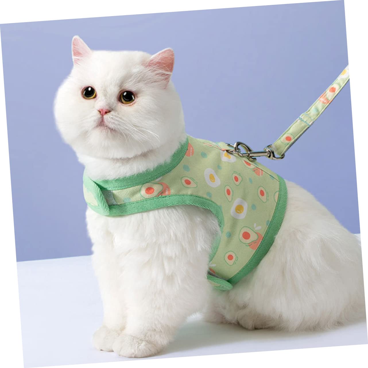 Toddmomy 4juegos Arnés De Mascota con Correa Diseño De Aguacate Arnés De Malla Transpirable para Perros y Gatos para Paseos y Entrenamiento