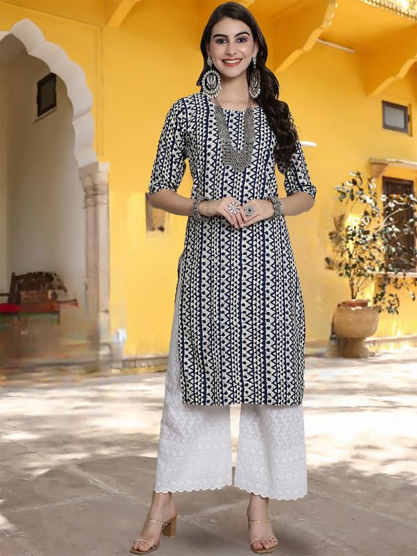 Tee Projekt Crepe Digital Printed Kurti For Women's Ll Effortless Elegance Kurti (Pack Of 6)