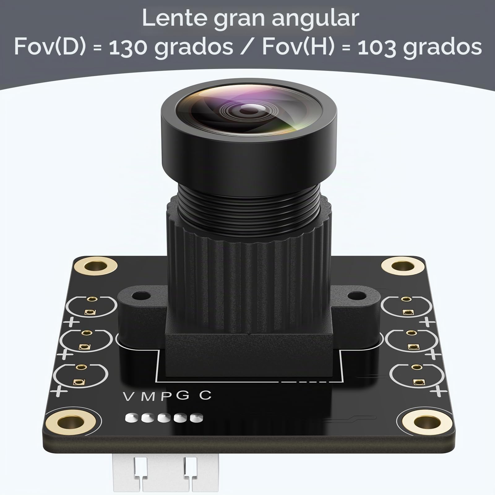 innomaker Cámara UVC 1080P USB 2.0, cámara gran angular de 130°, Plug & Play para PC, Raspberry Pi, Jetson Nano y SBC. Compatible con Windows, Linux, Android y Mac OS.