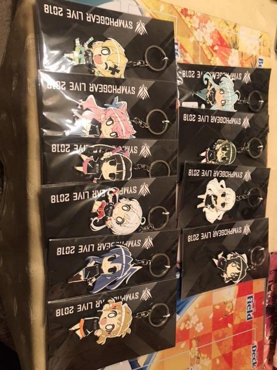 シンフォギアライブ2018 ラバーキーホルダー ハーフリストバンド Amazon.co.jp: 戦姫絶唱シンフォギア ライブ2018 ラバーキーホルダー