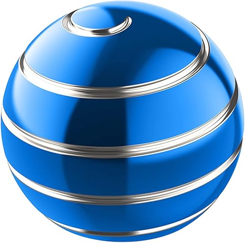 Apqdw Kinetic Spinning - Bola de juguete de escritorio, 2.17 pulgadas, juguetes de escritorio giratorios para oficina para adultos, accesorios
