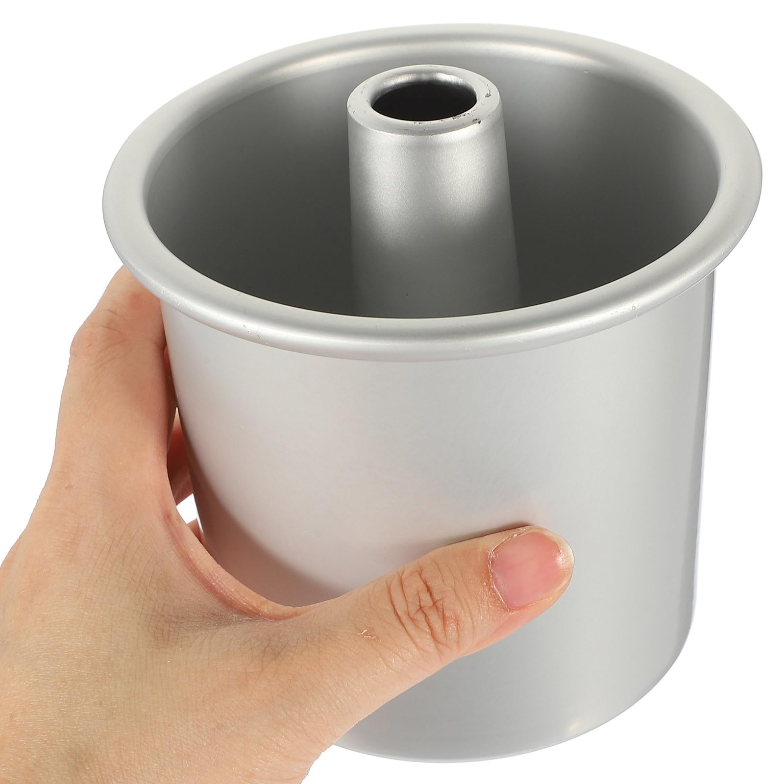 Juego de Moldes Metálicos para Pasteles Redondos de Aleación de Aluminio con Fondo Desmontable, Fácil de Limpiar y Seguro para Horno, Adecuado para Casa o Tienda de Pasteles