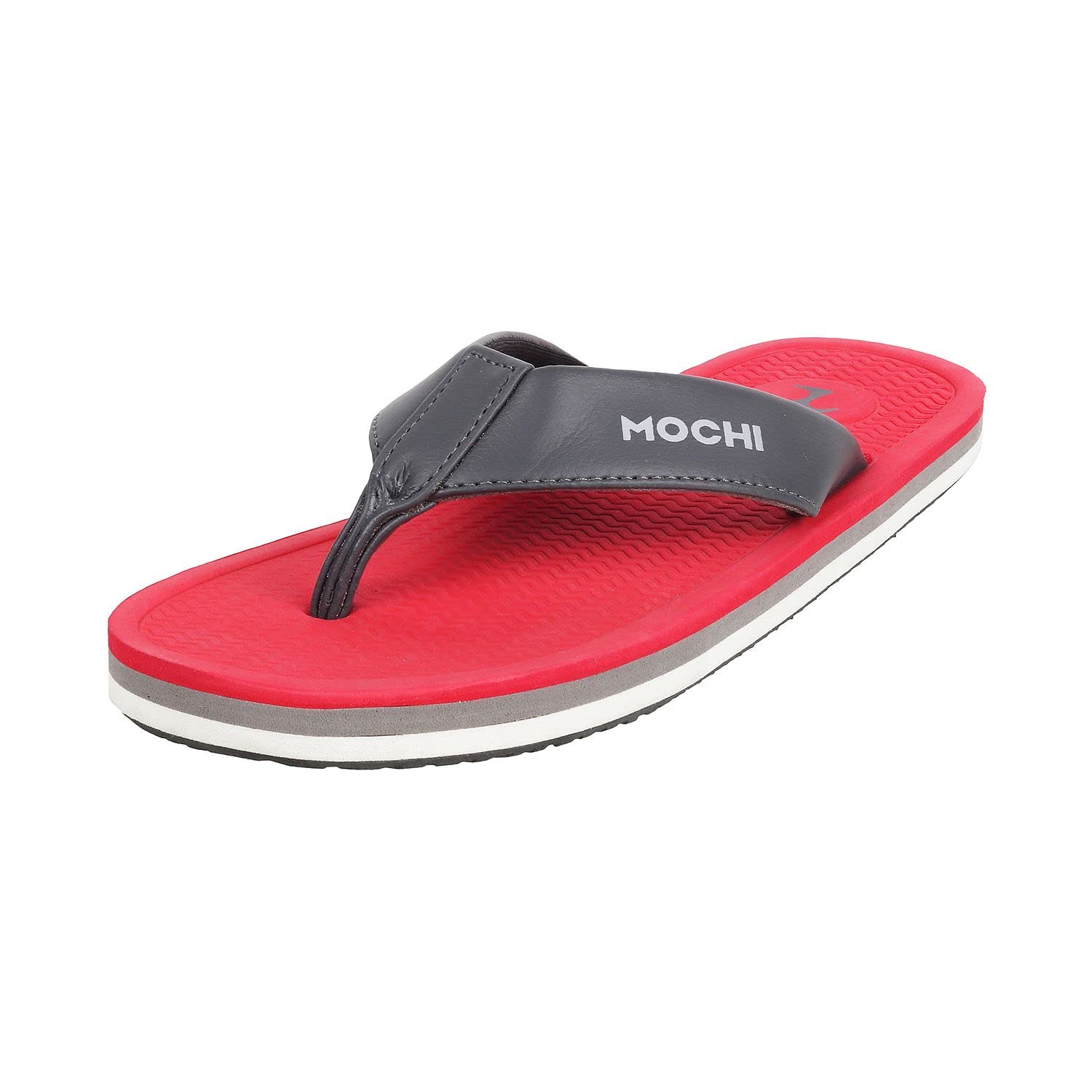 Mochi Men Grey Thong Fashion Slipper | Chappal UK/7 EU/41 (207-837) (B0BQ2ZBYKH) Amazon Price History, Amazon Price Tracker