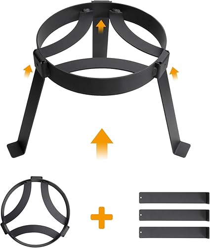 Miniatura 4 de Juego de cocina para exteriores, kit de fogata, equipo de cocina de campamento con trípode de fogata para horno holandés, olla de hierro fundido,