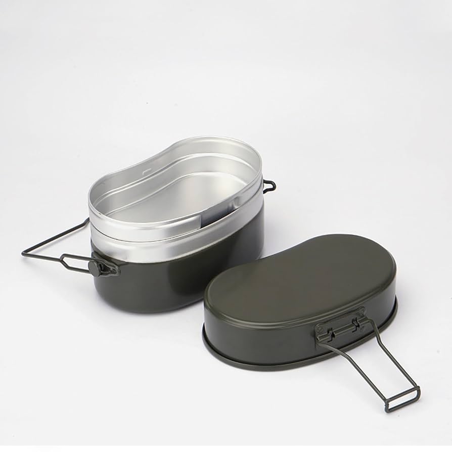 Amazon.co.jp: PPSMRT 戦闘飯盒2型 兵式飯盒2型 水蒸気炊飯2合