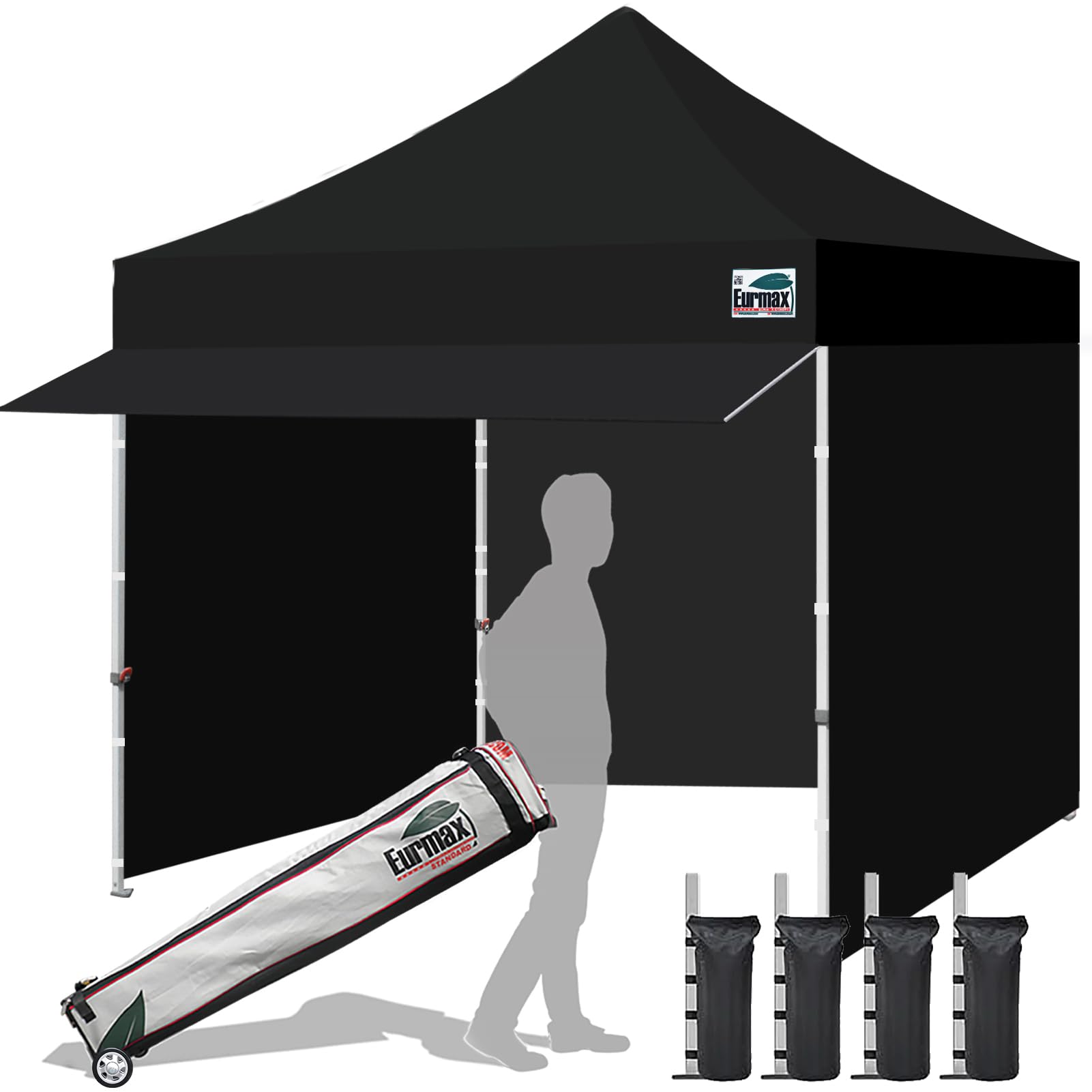 Photo 1 of Eurmax 10x10 Pop Up Canopy Gazebo