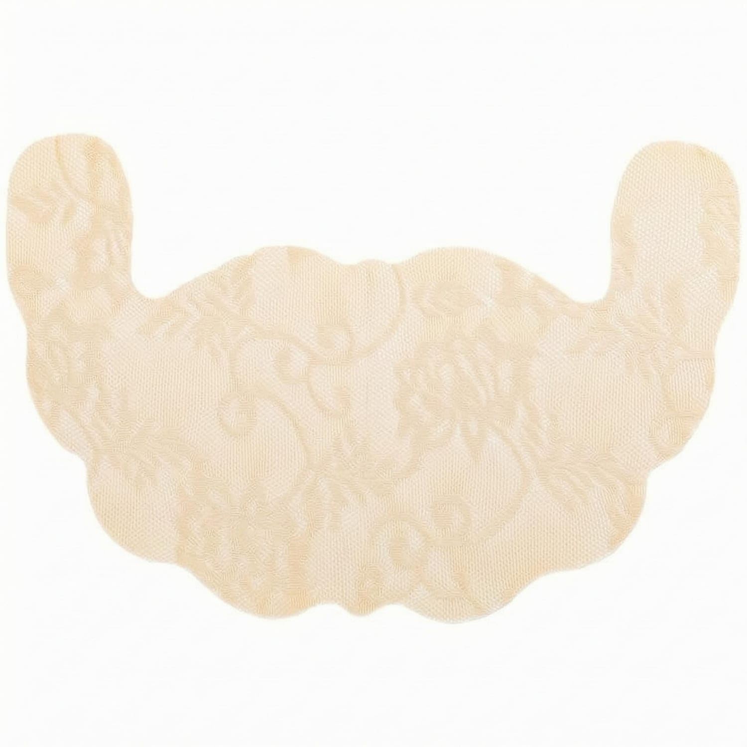 ecomistiq Scalloped Edges Lace Cover U-Shaped Adhesive Cover Thin Breast Pastie Lightweight for Special-Occasion Wear, Nude, a|Clothing Shoes & Accessories|Womens Clothing-picture-15