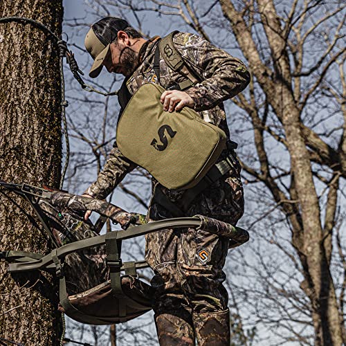 Image of Summit Treestands Heated Seat 2.0 | Perfect for Long, Cold Hunts and Outdoor Activities, Brown (SU85298)