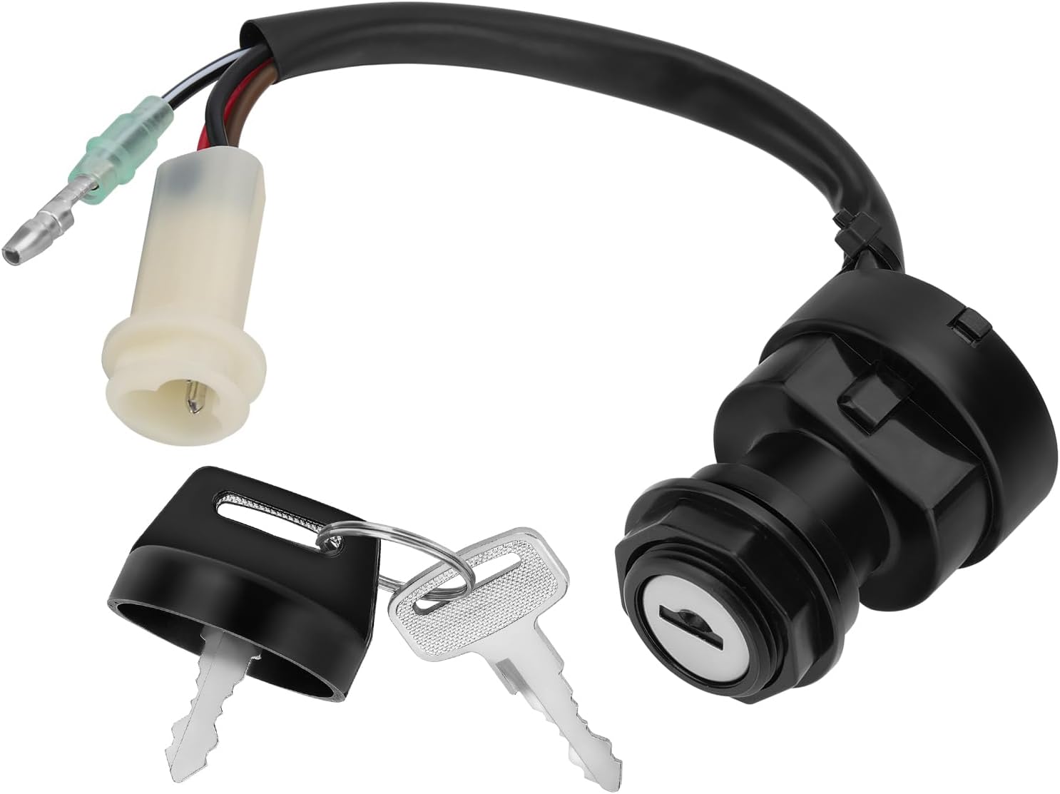 M MATI Ignition Switch with Keys for Yamaha Timberwolf 250 2x4 YFB250 1992-1993 Moto-4 200 YFM200 1986-1989 2FH-82510-02-00 2FH-82510-09-00
