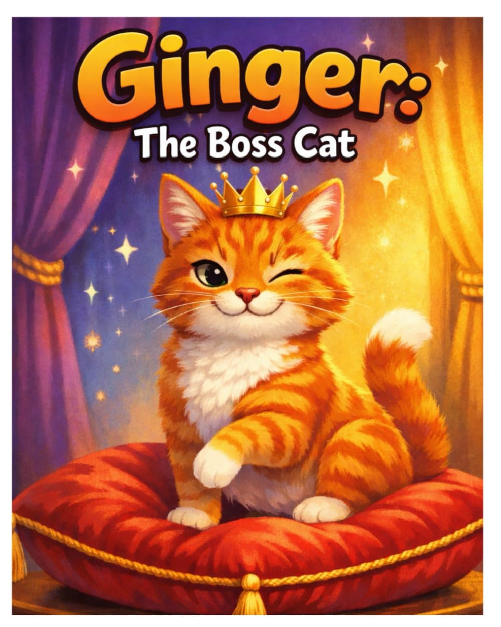 Ginger: The Boss Cat: A Funny Story About a Very Bossy Cat